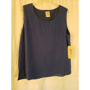 Womens Allison Daley  Blue Tank top Size 16 (H83)